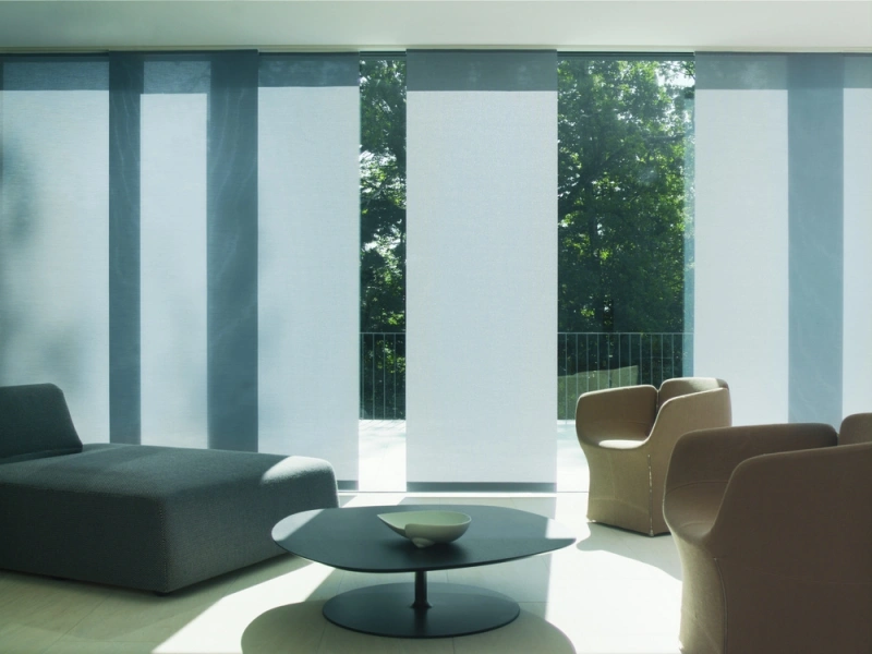 We supply sliding panels blinds in penthouse in Dubai, UAE