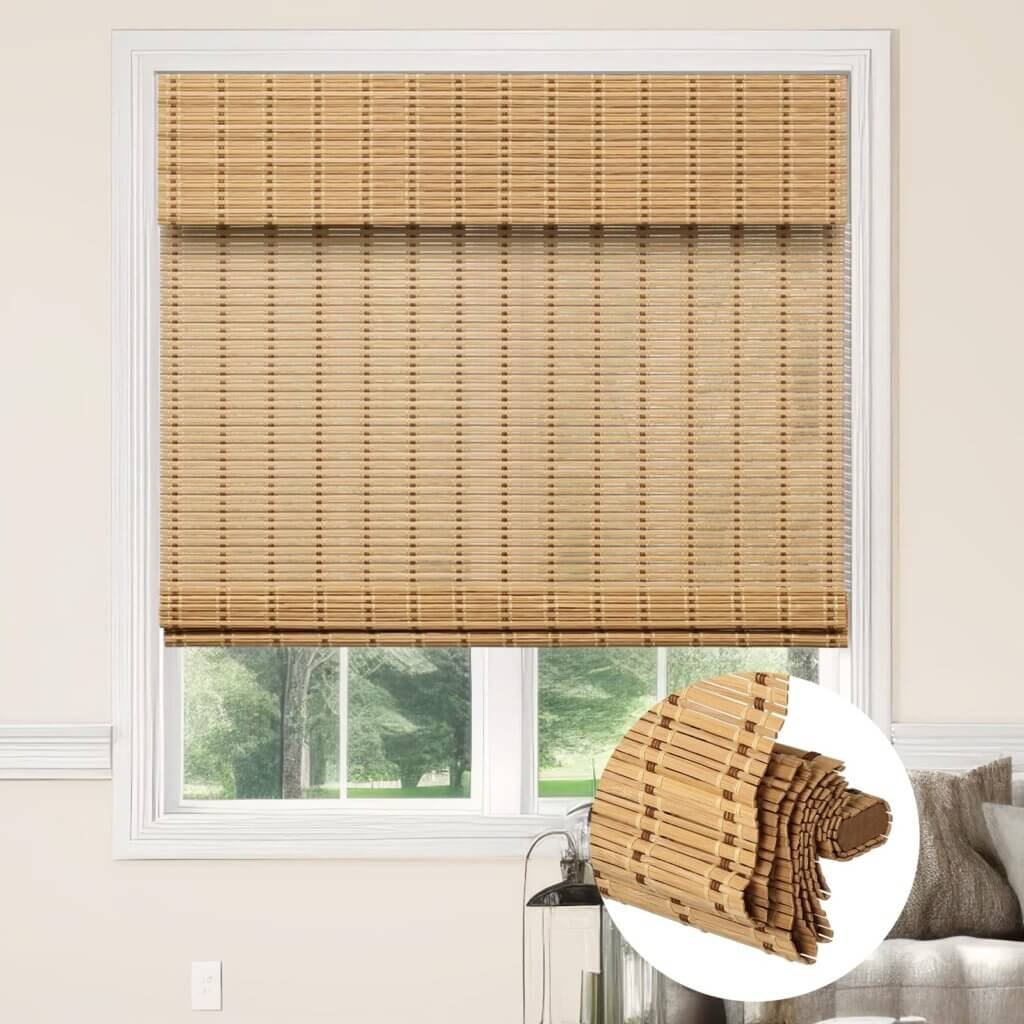 Get Bamboo Roman Blinds Online in UAE